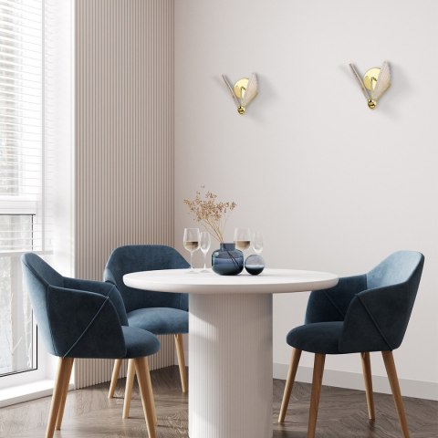Light Prestige Kinkiet Mariposa złoty LED CCT