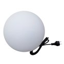 Light Prestige Lampa ogrodowa Gaja 40 cm biała 1xE27