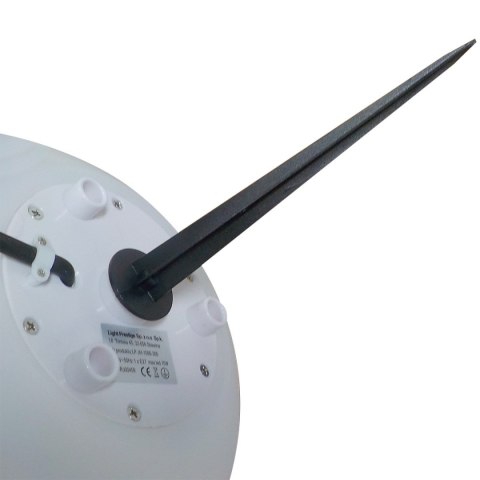 Light Prestige Lampa ogrodowa Gaja 40 cm biała 1xE27