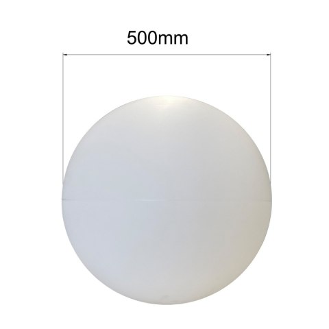 Light Prestige Lampa ogrodowa Gaja 50 cm biała 1xE27