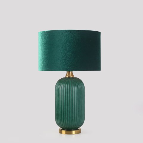 Light Prestige Lampa stołowa Tamiza 65 cm zielona 1xE27