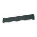 Light Prestige Lampa sufitowa Ibros 63 cm czarny 18W IP44 LED CCT