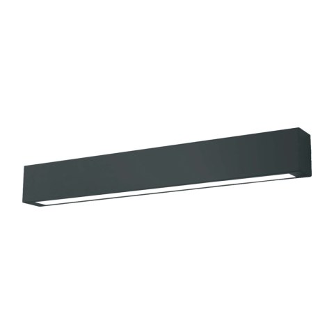 Light Prestige Lampa sufitowa Ibros 63 cm czarny 18W IP44 LED CCT