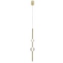 Light Prestige Lampa wisząca Vaku złota LED 4000K