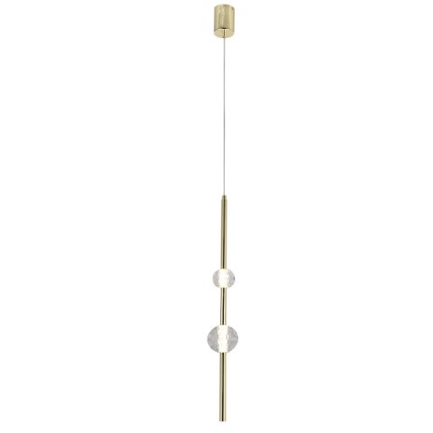 Light Prestige Lampa wisząca Vaku złota LED 4000K
