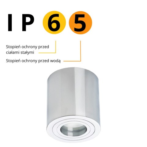 Light Prestige Faro XL oprawa natynkowa chrom