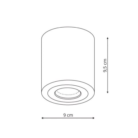 Light Prestige Faro XL oprawa natynkowa chrom