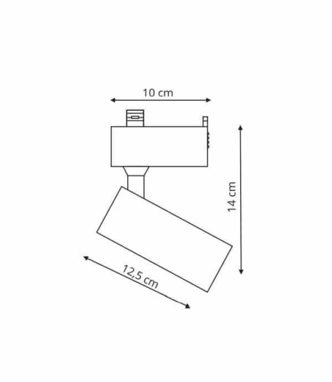 Light Prestige Zestaw oświetlenia szynowego Rocca SET 1F biały 3xLED 4000K