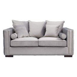 Sofa 2-osobowa Rivi glamour nowoczesna z poduszkami DP