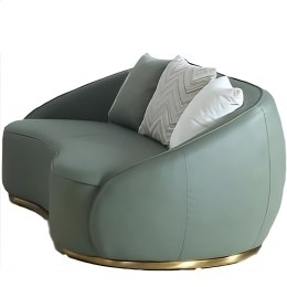 Sofa dwuosobowa Nancy glamour z poduszkami DP