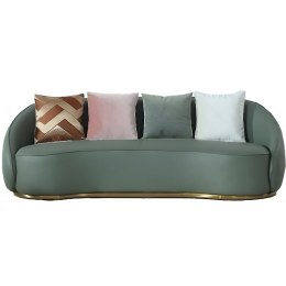 Sofa trzyosobowa Nancy glamour z poduszkami DP