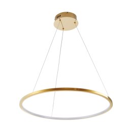 Lampa wisząca CIRCLE SLIM 60 LED złoty 60 cm