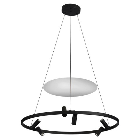 Light Prestige Lampa wisząca Almeria czarna LED 4000K