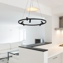 Light Prestige Lampa wisząca Almeria czarna LED 4000K
