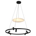 Light Prestige Lampa wisząca Almeria czarna LED 4000K