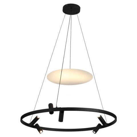 Light Prestige Lampa wisząca Almeria czarna LED 4000K