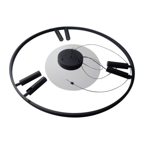 Light Prestige Lampa wisząca Almeria czarna LED 4000K