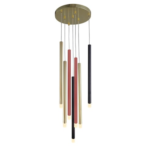Light Prestige Lampa wisząca Lungo 7 kolor mix 7xG9