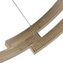 Light Prestige Lampa wisząca Tarja złota LED CCT
