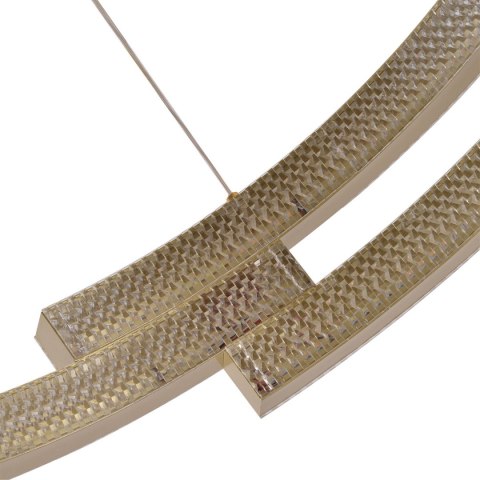 Light Prestige Lampa wisząca Tarja złota LED CCT