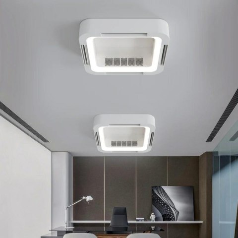 MOOSEE lampa sufitowa / plafon FANLIGHT - wentylator