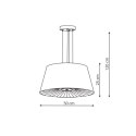 Light Prestige Lampa wisząca Bali czarna 4xE27