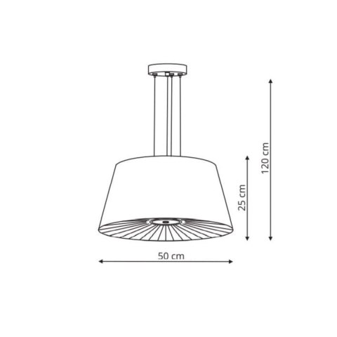 Light Prestige Lampa wisząca Bali czarna 4xE27