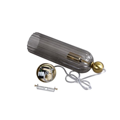 Light Prestige Lampa wisząca Piega 1 smoked 1xE14