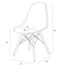 Krzesło P016 Clear