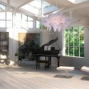 Light Prestige Lampa wisząca Farfalla różowa 1xE27