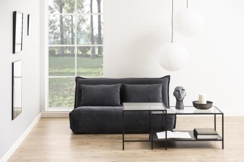 Zestaw stolików kawowych Seaford szklane