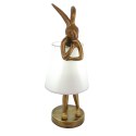 Lampa Biurkowa Zajączek Haas S Złoty TL0107-S