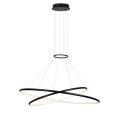 Light Prestige Lampa wisząca Halifax czarna LED CCT