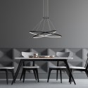 Light Prestige Lampa wisząca Halifax czarna LED CCT