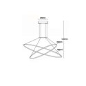 Light Prestige Lampa wisząca Halifax czarna LED CCT
