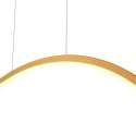 Lampa Wisząca Loop M 1xLED złota IP44 PL0119-85-GD