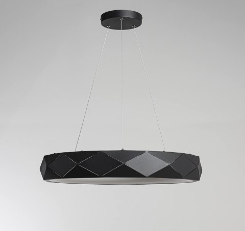 Light Prestige Lampa wisząca Reus czarna LED 4000K