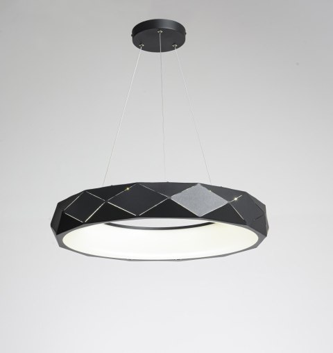 Light Prestige Lampa wisząca Reus czarna LED 4000K