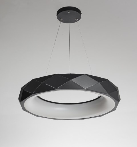 Light Prestige Lampa wisząca Reus czarna LED 4000K