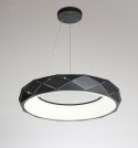 Light Prestige Lampa wisząca Reus czarna LED 4000K