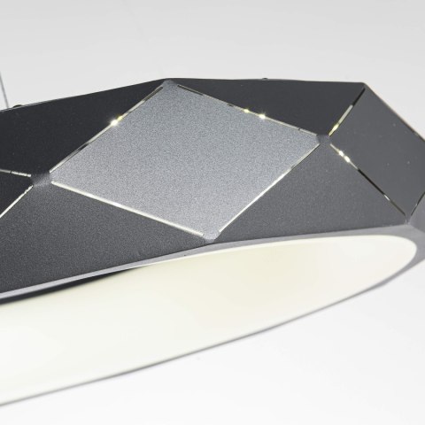 Light Prestige Lampa wisząca Reus czarna LED 4000K