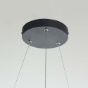 Light Prestige Lampa wisząca Reus czarna LED 4000K