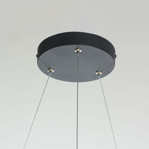 Light Prestige Lampa wisząca Reus czarna LED 4000K
