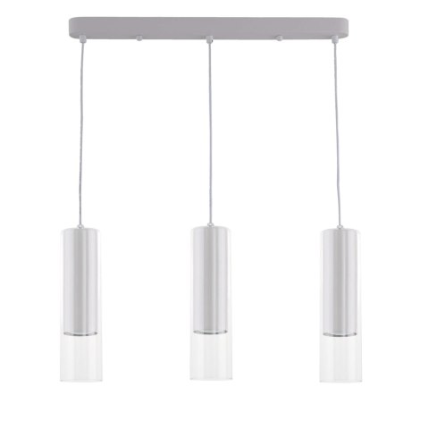 Light Prestige Lampa wisząca Manacor biała 3xGU10