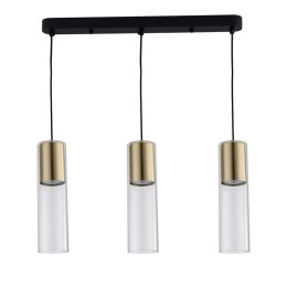 Light Prestige Lampa wisząca Manacor złota 3xGU10