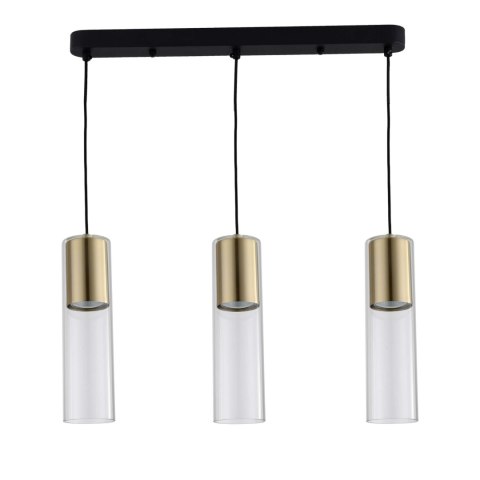 Light Prestige Lampa wisząca Manacor złota 3xGU10