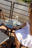 Krzesło ogrodowe CAFE PARIS brązowe rattan
