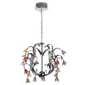 Light Prestige Lampa wisząca Hawai srebrna 20xG4