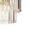 Light Prestige Lampa wisząca Vetro 5 antyczne złoto 5xE14