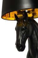 Lampa podłogowa KOŃ HORSE STAND S czarna - włókno szklane